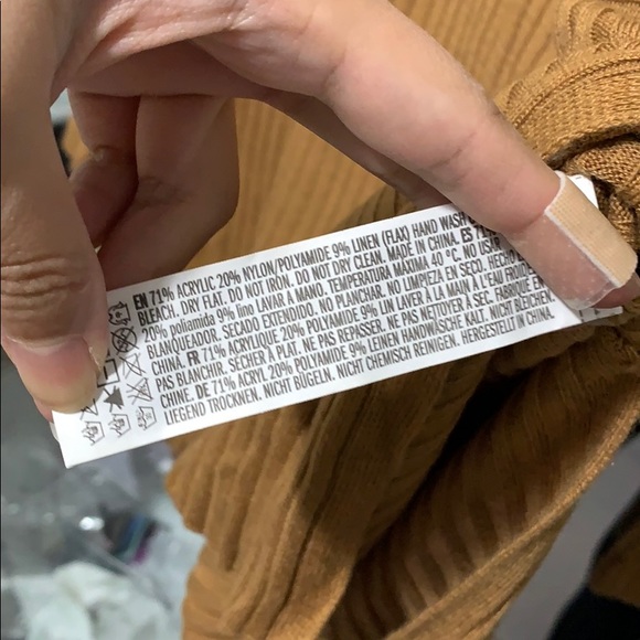 Nwot forever 21 ribbed sweater tunic medium - Picture 4 of 6